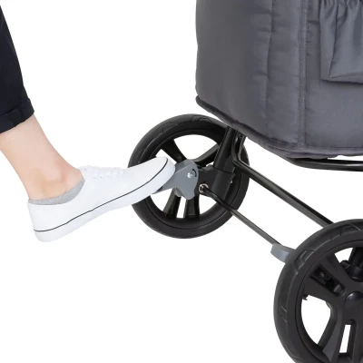 Expedition Double Stroller Wagon | 2-Seater Push & Pull Wagon with Canopy, Large Storage & 3-Point Harness, 6m+