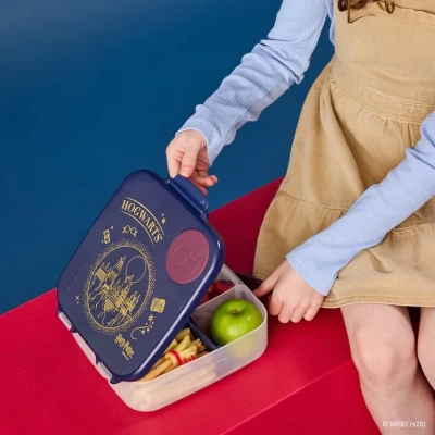 B.Box Harry Potter Lunchbox | Leakproof Lunch Box for Kids, Adjustable Compartments & Easy-Grip Handle, Available in Mini, Large, and Snackbox Size