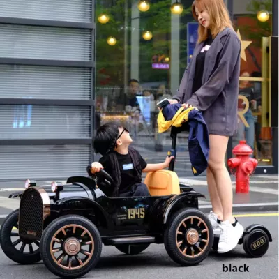 Electric Parent Child Ride on Toy Car, Remote Control 4-wheel, 12 V Battery, Suitable for Age 1 to 7 years