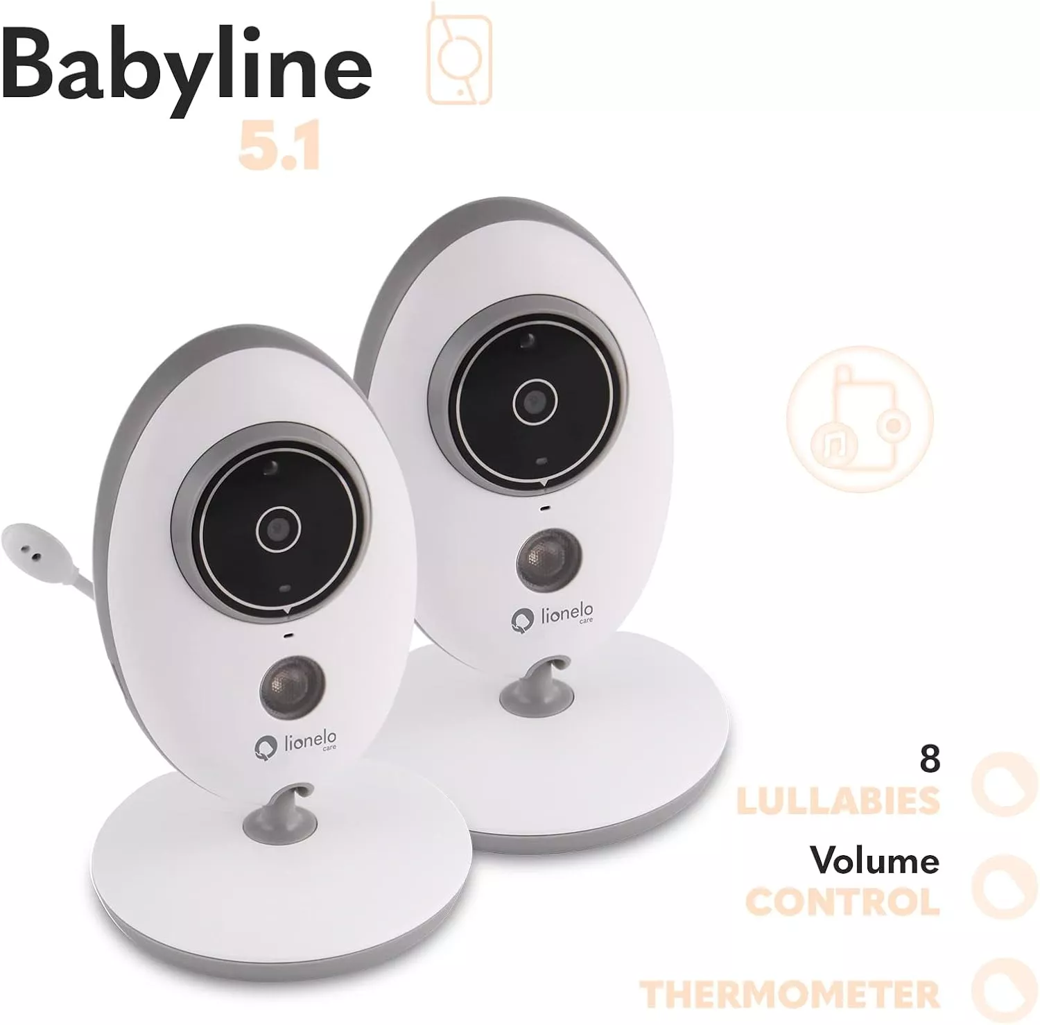 Lionelo Electronic Nanny, Babyline 5.1