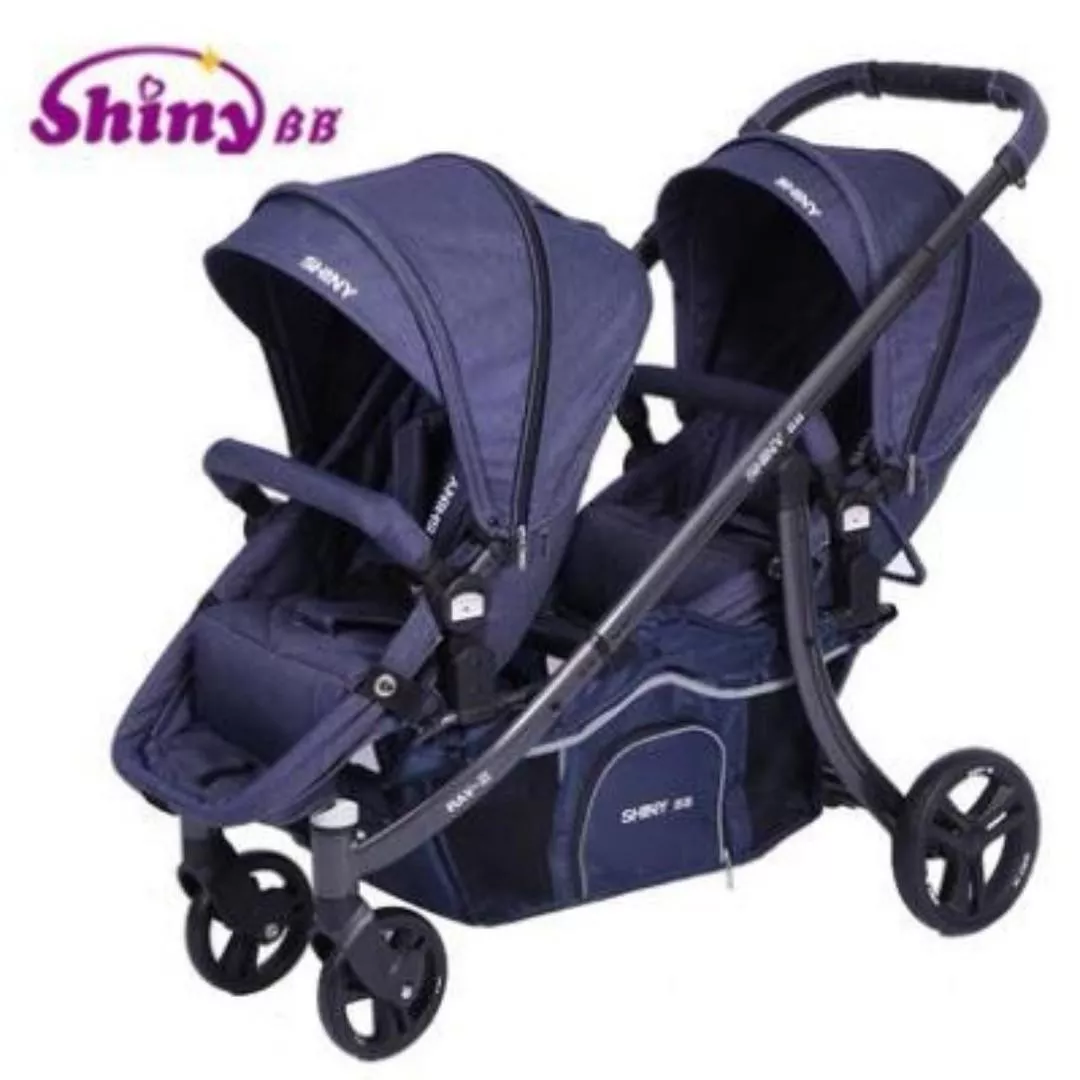 Shinny Twin Stroller