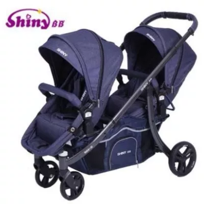 Shinny Twin Stroller